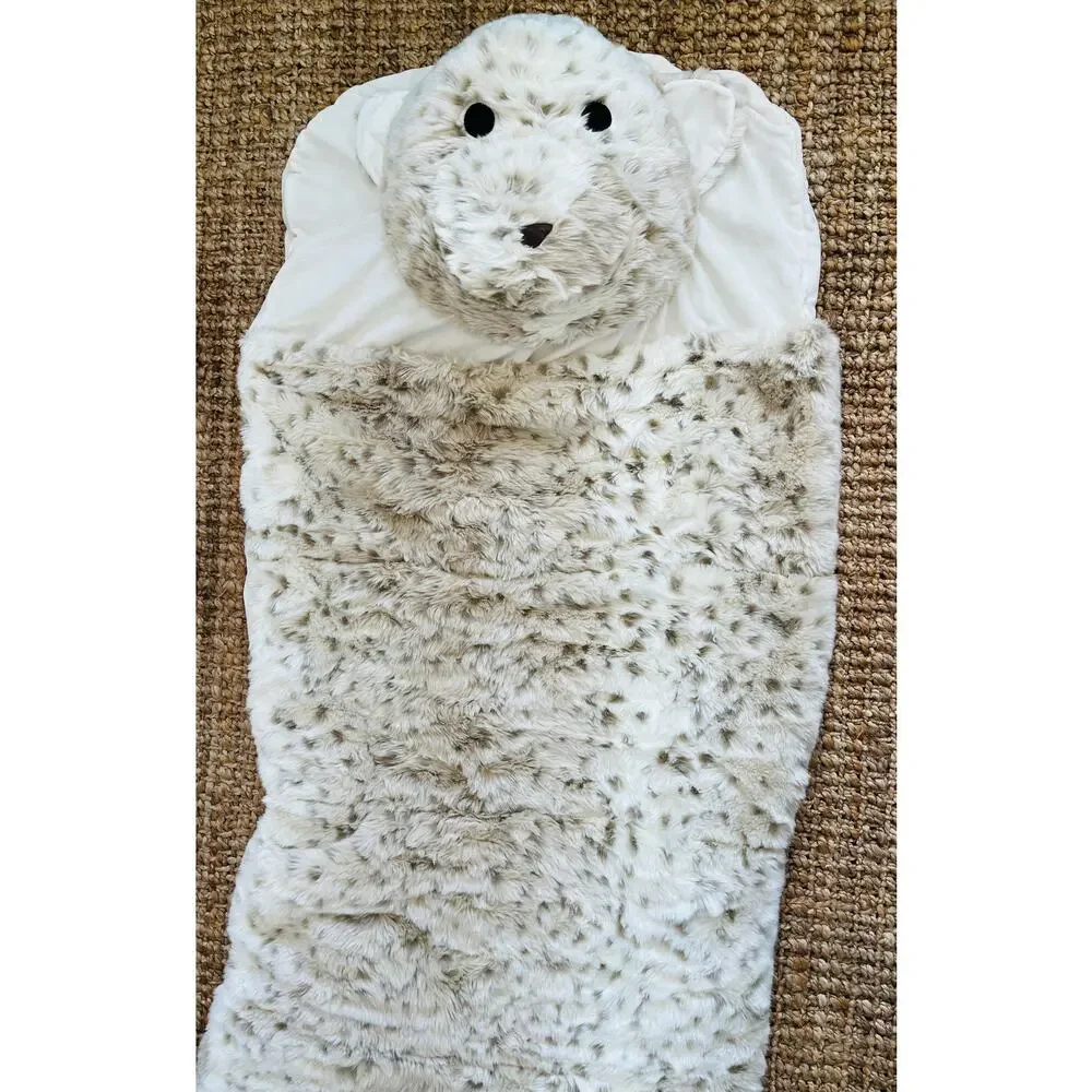 Restoration Hardware Baby & Child Brown Bear Sleeping Bag